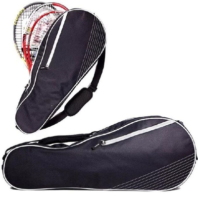 bolso de la estafa de tenis del tejido de poliester 600D con la correa y Tote Handle rellenados de hombro