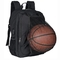 Mochila impermeable del baloncesto del fútbol de los deportes al aire libre de la mochila del usb del viaje de encargo