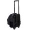 La mochila del poliéster del negro del diseño de la mayor nivel/la carretilla del viaje hace excursionismo