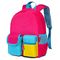 El bolso de escuela primaria de nylon multiusos hace excursionismo el espacio grande de los colores de la aduana