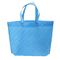 Color rosado azul que dobla bolsos de ultramarinos amistosos no tejidos de Eco de los bolsos reutilizables