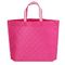 Color rosado azul que dobla bolsos de ultramarinos amistosos no tejidos de Eco de los bolsos reutilizables