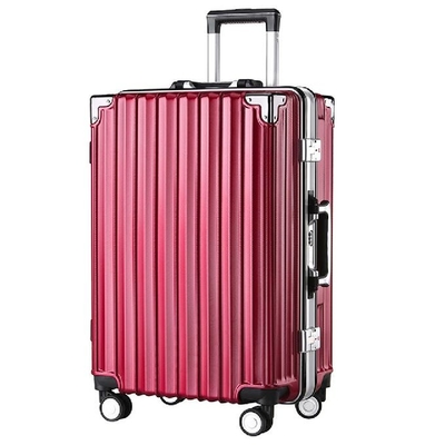 Pc personalizado de equipaje de mano maleta de embarque de carruaje de equipaje con bloqueo de contraseña