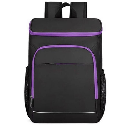 Viajes al aire libre 40l bolso de comida oxford resistente al agua refrigerador de hielo bolso de picnic mochila