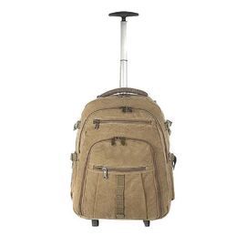 La carretilla impermeable del viaje empaqueta correas ajustables de la mochila plegable ligera