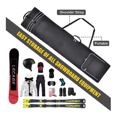 Bolso de viaje de snowboard con almohadilla impermeable Bolso de snowboard plegable con ruedas