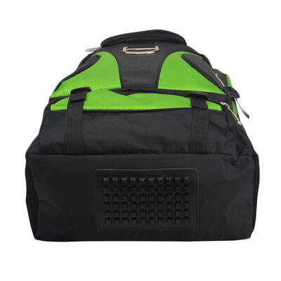Basketball Backpack Outdoor Sports Bag Black With Orange Accents Durable and Stylish Designed to Withstand Outdoor Conditions