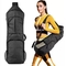 La mochila llena durable de la yoga de la cremallera cabe la yoga gruesa Mat Carrying Bag For Women de la pulgada del 1/2