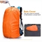 prenda impermeable ligera de la mochila del viaje 35l con adultos que acampan de la cubierta de la lluvia