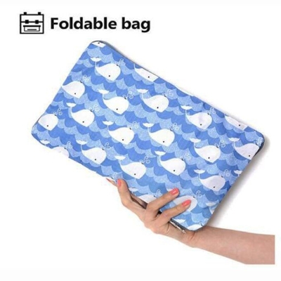 Petate plegable de nylon del viaje de la prenda impermeable del artículo de la capacidad grande