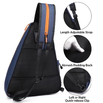 Bolso de pickleball para hombres y mujeres Tenis Padel Slin con gancho de cerca Cuadra 4 paletas