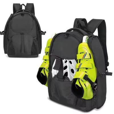 Patinaje Deportivo Mochilas Bolsa Patines de Roller Patines de velocidad / Patines de hielo Mochila de viaje para la seguridad Casco de rodilla Y zapatos