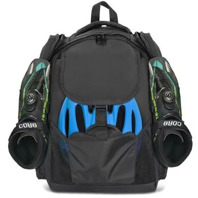 Patinaje Deportivo Mochilas Bolsa Patines de Roller Patines de velocidad / Patines de hielo Mochila de viaje para la seguridad Casco de rodilla Y zapatos