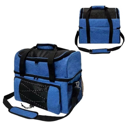 Bolos deportivos personalizados Bolos de bolos con accesorios adicionales Dos bolas Bolos de bolos con portabolas acolchados