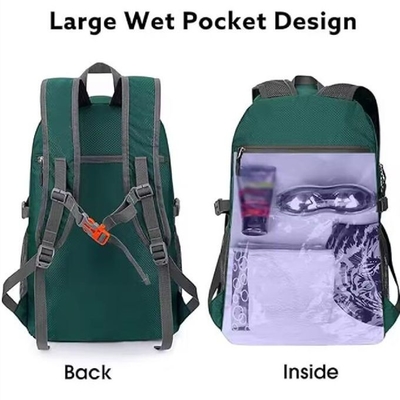 Mochila de montaña de senderismo a medida Mochila de viaje de acampada a la intemperie