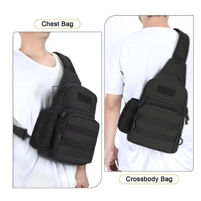 Deportes al aire libre Viajes impermeable Oxford Sling Bolso de hombro Bolso de pecho