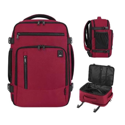 Mochila de viaje duradera Bajo el asiento de la aerolínea Bolsa de viaje aprobada Mochila con varios bolsillos