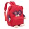 Mochila roja del niño de los bolsos de escuela de los niños de la muchacha conveniente para la vida diaria de la escuela
