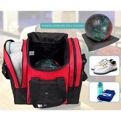 Bolsas de bolos de bolos de bolos de bolos con compartimiento para zapatos
