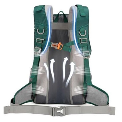Bolso de excursión multifuncional para excursiones al aire libre de gran capacidad de peso ligero de viaje de excursiones de vacaciones de hombres y mujeres bolso de bicicleta