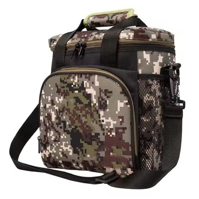 Bolso de comedor aislado de oficina Bolso de acondicionamiento físico de poliéster elegante impermeable de refrigeración térmica reutilizable
