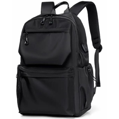 Mochila de negocios portátil de poliéster Mochila de escuela portátil impermeable