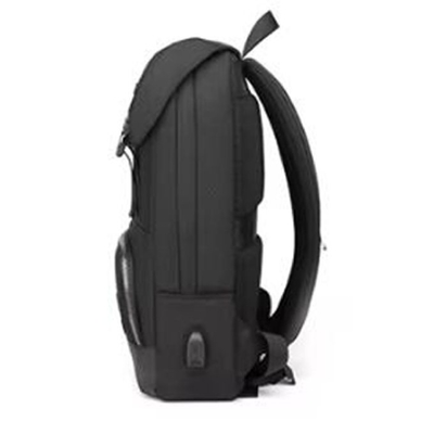 Bolsas de negocios personalizadas Oxford Simple Casual Mochila portátil a prueba de agua con cargador USB