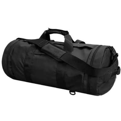 Mochila impermeable de 50 litros con compartimiento para zapatos