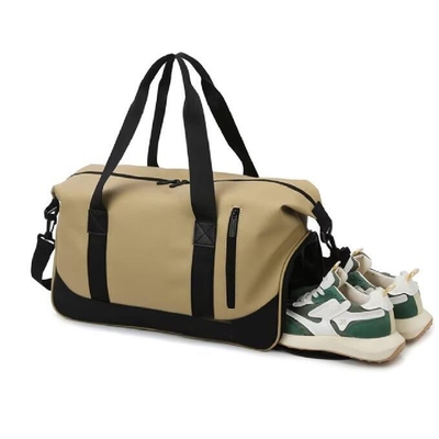 Bolso de gimnasio de gran capacidad Separación seca y húmeda Bolsos de viaje con compartimiento de zapatos