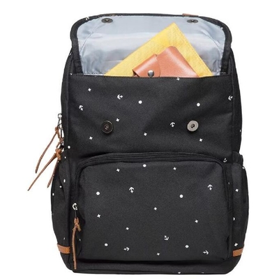 Mochila escolar de poliéster con correa para el pecho para adolescentes