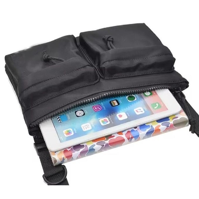 Bolsa de mensajería de cuerpo cruzado impermeable de nylon personalizada