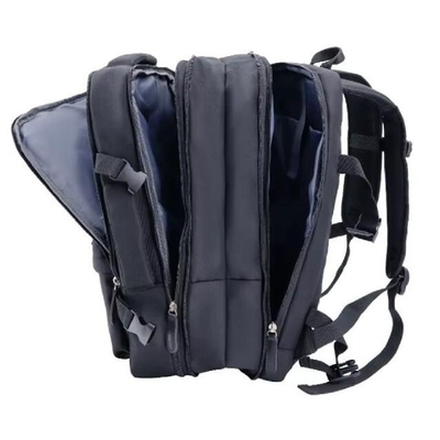 Mochila portátil personalizada Mochila de viaje Mochila negra Mochila para hombres
