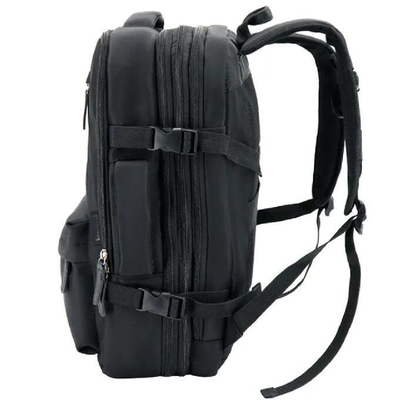 Mochila portátil personalizada Mochila de viaje Mochila negra Mochila para hombres