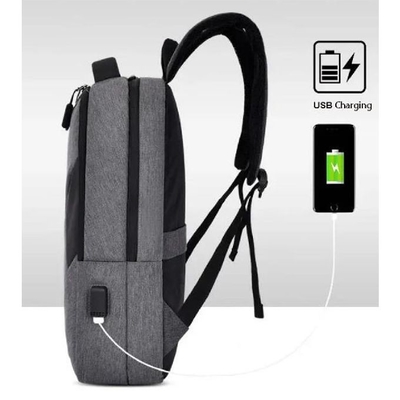 Mochila de bolso portátil a prueba de agua con USB