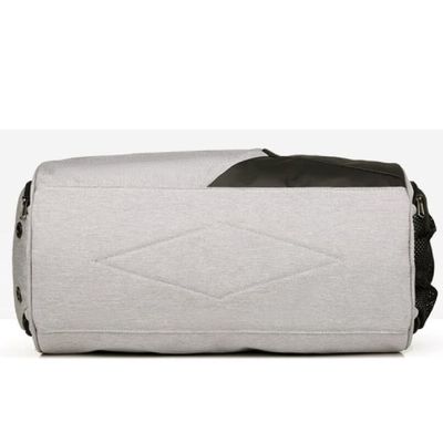 Petate de nylon del gimnasio con el bolsillo/el compartimiento mojados de los zapatos