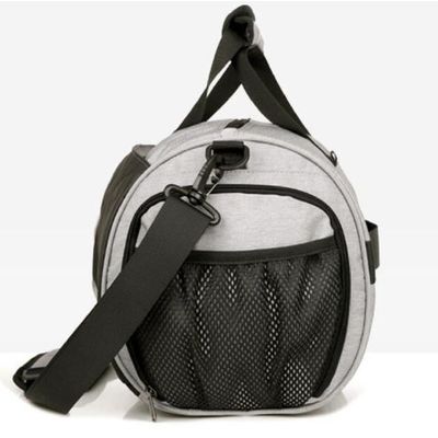 Petate de nylon del gimnasio con el bolsillo/el compartimiento mojados de los zapatos