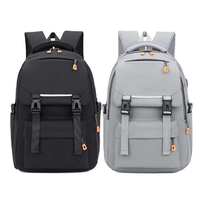 Mochila portátil a prueba de agua de Oxford para estudiantes Bolsa escolar de viaje con USB